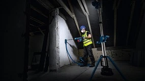 Foto de Bosch presenta la torre de iluminación a batería glt18v-5000 con hasta 5.000 lúmenes