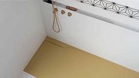 Foto de Personalización total con el plato de ducha Loovers de Hidrobox