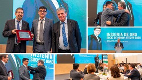 Pedro Vicente Quiles recibe la Insignia de Oro como Socio de Honor de Atecyr 2026