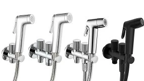 Foto de Llaves de escuadra y kits de ducha íntima Nur de Drena