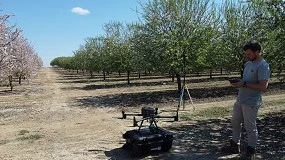 Foto de El IAS-CSIC ensaya en condiciones reales la tecnología LiDAR para optimizar el riego en almendro
