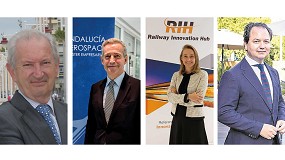 Andaluc�a Aerospace, Andaluc�a Logistics, Cl�ster Mar�timo Naval de C�diz y Railway Innovation Hub sellan una alianza en transporte avanzado y defensa
