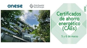 Foto de Anese y Enerclub convocan la quinta edición del curso sobre Certificados de Ahorro Energético