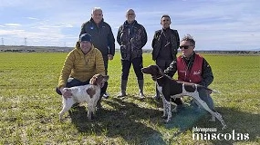 Foto de La Semana de Primavera de Perros de Muestra corona a los vencedores de las Copas de Su Majestad el Rey