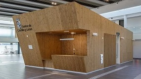 Foto de Gabarró colabora en la remodelación de la estación de autobuses de León con madera termotratada de Lunawood