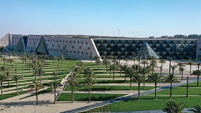 Foto de Gran Museo Egipcio, un hito de ingeniería y diseño con la primera fachada pretensada con cables de África