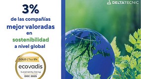 Foto de Delta Tecnic, entre el 3% de las empresas m�s sostenibles del mundo tras lograr la Medalla de Oro de EcoVadis