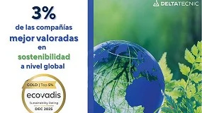 Foto de Delta Tecnic, entre el 3% de las empresas más sostenibles del mundo tras lograr la Medalla de Oro de EcoVadis