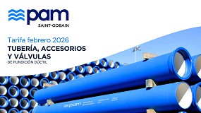 Saint-Gobain PAM lanza su tarifa interactiva 2026