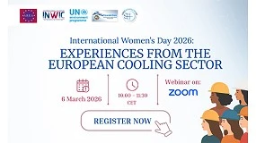 Foto de Webinar assinala 'Dia Internacional da Mulher' com foco na refrigera��o europeia