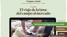 Foto de Curso online ‘El viaje de la lana: del campo al mercado’ de la Escuela de Pastores de Extremadura