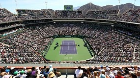 Foto de Dunlop, pelota oficial de Indian Wells