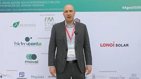 Foto de Entrevista a Hugo Fernández, director general de LONGi Solar en Generación Distribuida, en 'Regantes 360'