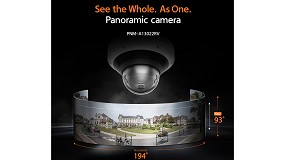 Hanwha Vision lanza una c�mara panor�mica de 13MP con inteligencia artificial y visi�n vertical de 93�