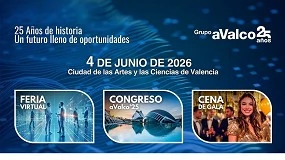 Foto de Grupo aValco celebra 25 años de actividad con un congreso sectorial en Valencia en 2026