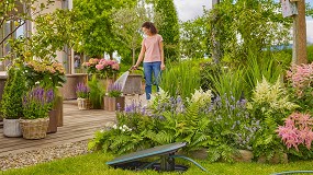 Foto de Portamangueras enterrado de Gardena: riego inteligente y eficiente que no rompe la est�tica del jard�n