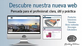 Ardex Espa�a presenta su nueva p�gina web: una plataforma digital orientada al profesional de la construcci�n