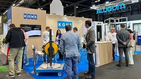 Foto de Kone participará en Rebuild 2026 mostrando sus últimas soluciones en ascensores y tecnología interactiva
