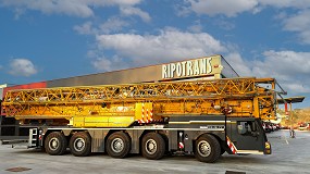 Foto de Ripotrans refuerza su capacidad operativa con la adquisici�n de la gr�a Liebherr MK 140 Plus