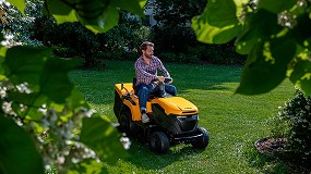 Foto de Stiga lanza su nueva gama de tractores 100% el�ctricos con bater�a modular