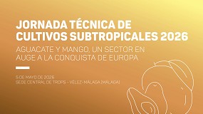 Koppert, nuevo patrocinador de la Jornada T�cnica de Cultivos Subtropicales 2026