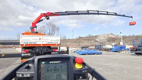 Gr�as y Transportes Emilio Aguilar incorpora la gr�a Palfinger PK 42002 SH