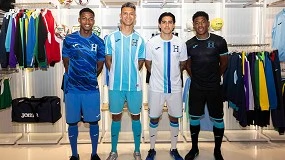 Foto de Joma presenta las nuevas equipaciones de Honduras