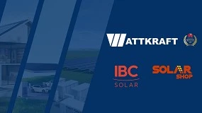 Foto de Wattkraft refuerza su canal de distribución en la península Ibérica con IBC Solar y Solar Shop