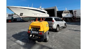 Neptune 2021 apuesta por un compresor el�ctrico para mejorar la eficiencia en trabajos de chorreado y pintura