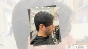 Foto de Corte masculino a tijera: técnica y precisión paso a paso