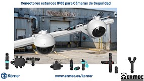 Foto de Ermec presenta los conectores para c�maras de seguridad estancos de K�rner