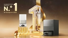 Foto de Dreame, por delante en el mercado europeo de robots aspiradores por unidades vendidas en 2025