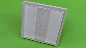 Foto de Interruptor BGM 02191, control h�brido pared + emisor: la calma de lo fijo, la libertad de lo port�til