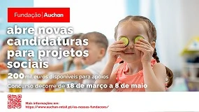 Foto de Funda��o Auchan abre candidaturas para projetos de alimenta��o