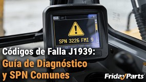 C�digos de falla J1939: Gu�a de diagn�stico y SPN comunes