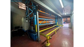 NetBid pone a la venta en Barcelona un sistema automatizado de almacenamiento de hasta 201.000 kg para perfiles y barras