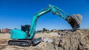 Foto de Kobelco redefinir� os limites do movimento de terras na Samoter 2026