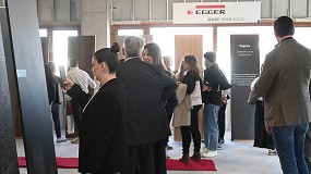 Gabarr� presenta la nueva Colecci�n Decorativa 26+ de Egger ante profesionales del sector