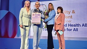 Foto de Tork, reconocida por impulsar la higiene inclusiva en los �msterdam Innovation Awards en Interclean 2026