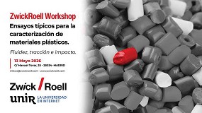 ZwickRoell organiza en Madrid una jornada t�cnica sobre caracterizaci�n de materiales pl�sticos