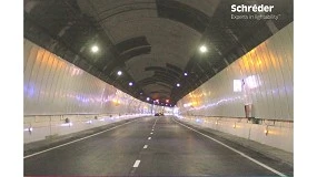 Foto de Renovación integral con iluminación LED del Túnel de la Rovira