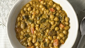 Guiso de cordero con garbanzos al curry a domicilio, a un clic del consumidor