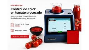 Foto de NEURTEK organiza un webinar sobre control del color en tomate y derivados para la industria alimentaria