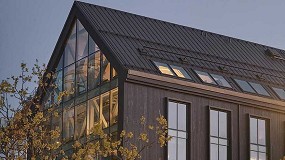 Foto de Reynaers Aluminium presenta TimberWall 50 : un nuevo muro cortina h�brido en aluminio y madera