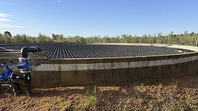 Foto de Hexa-Cover aumenta la seguridad al controlar la proliferaci�n de algas en las balsas de riego