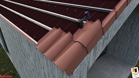 Foto de Tejas Verea y Onduline lanzan un nuevo v�deo t�cnico para la instalaci�n de cubiertas ventiladas con la teja mixta Eternal