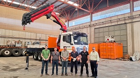 Foto de Gr�as Lozano incorpora una Palfinger PK 48.002 TEC 7 para ampliar sus soluciones de elevaci�n