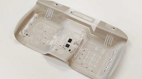 Foto de Eurecat presenta el primer prototipo de panel interior de cabina aeron�utica fabricado con plastr�nica