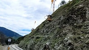 Foto de Investimento na seguran�a ferrovi�ria com interven��o em taludes na Linha do Douro