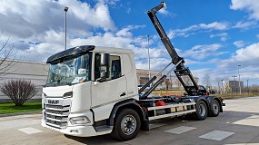Foto de DAF XD 450 FAN 6x2 con Multilift OPTIMA: solución optimizada para aplicaciones de gancho junto a MYCSA